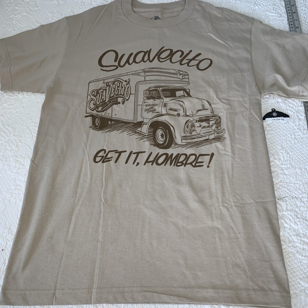 Suavecito Pomade Cab Over Tee Goth Greaser Rockabilly T-shirt Size Medium Rare